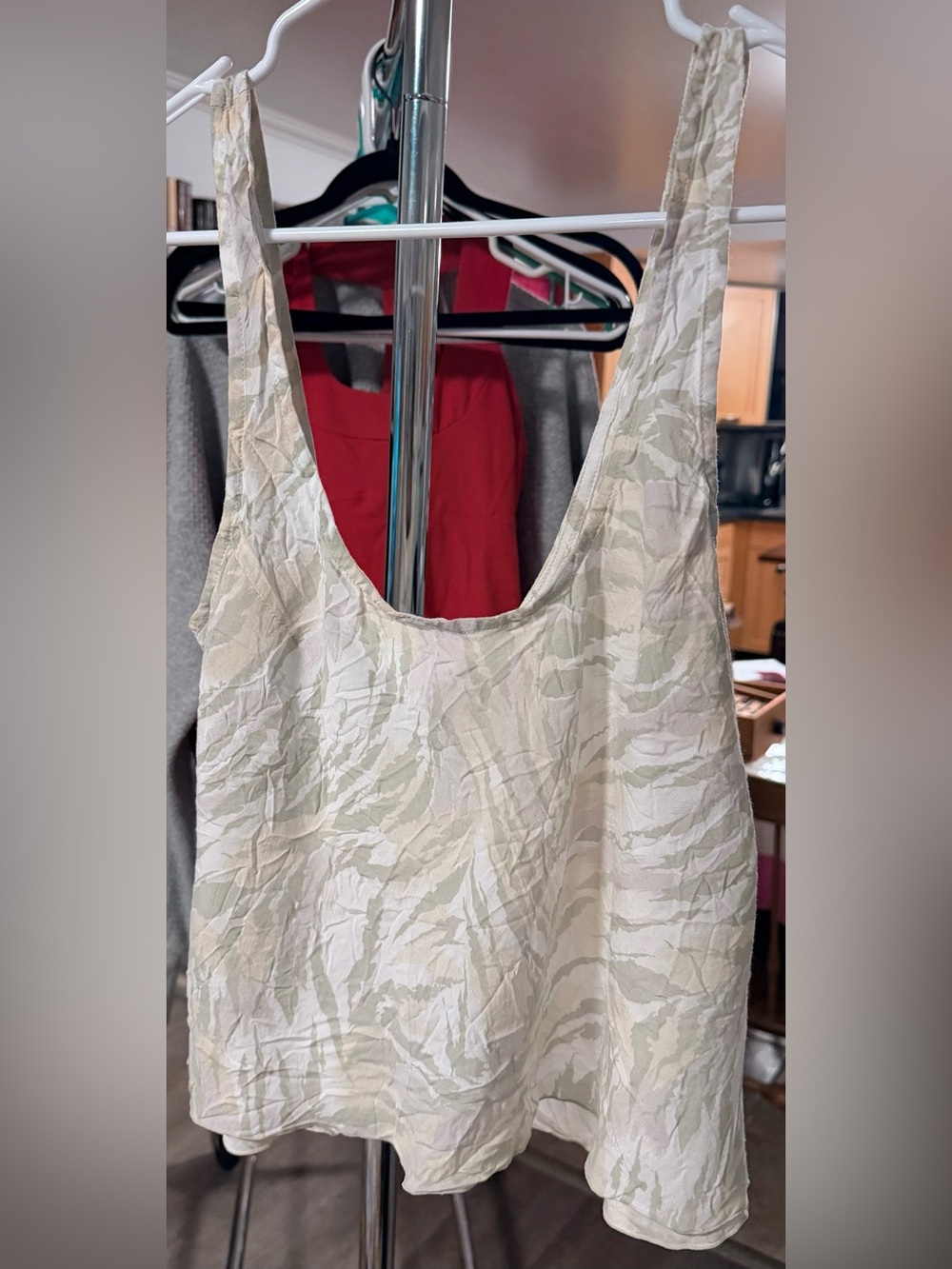 Indah Abstract Print Tank Top